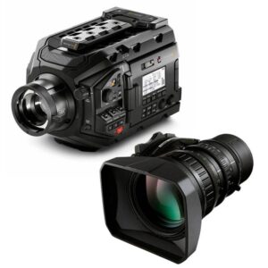 Blackmagic Design 4k Uhd Ursa Broadcast Camera - With Fujinon La16x8brm 2/3 4k Lens