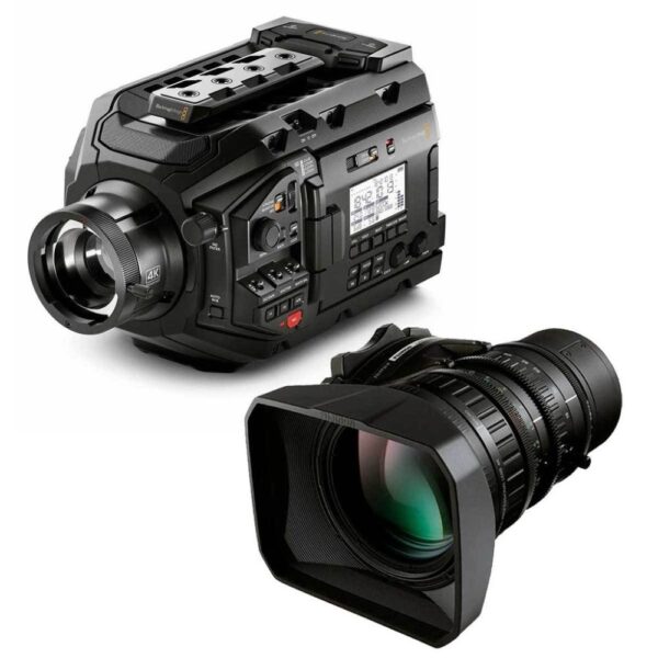 Blackmagic Design 4k Uhd Ursa Broadcast Camera - With Fujinon La16x8brm 2/3 4k Lens