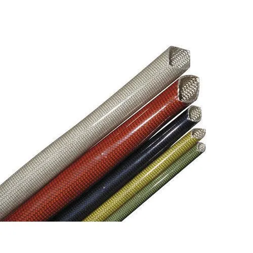 Braided Fiberglass Tubing Electric Varnished Insulating Electrical Insulation Fiberglass Sleeving