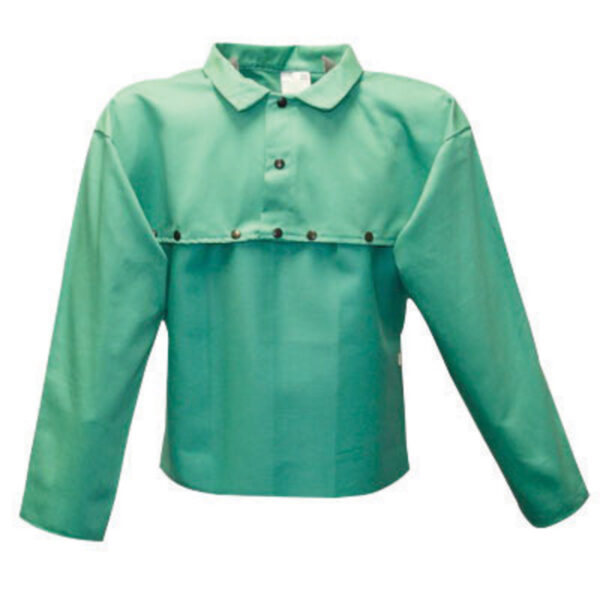 Flame Resistance Fabric Welding Capesleeve Green Cotton 36 Each Per Cotton Flame Resistance Fabric Welding Capesleeve Green Cotton 36 Each Per Cotton
