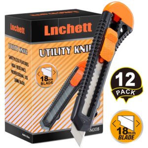 Lnchett 12-Pack Utility Knife