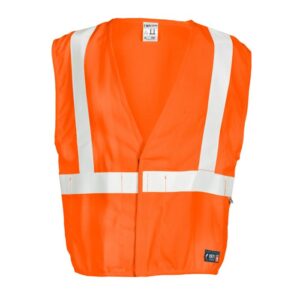 Ml Kishigo Ml Kishigo F301-4x Flame Resist Vest, Class 2, 4xl, Orange