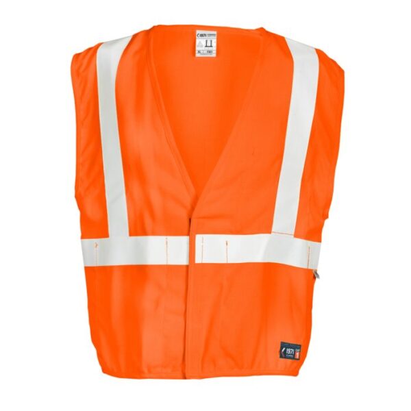 Ml Kishigo Ml Kishigo F301-4x Flame Resist Vest, Class 2, 4xl, Orange