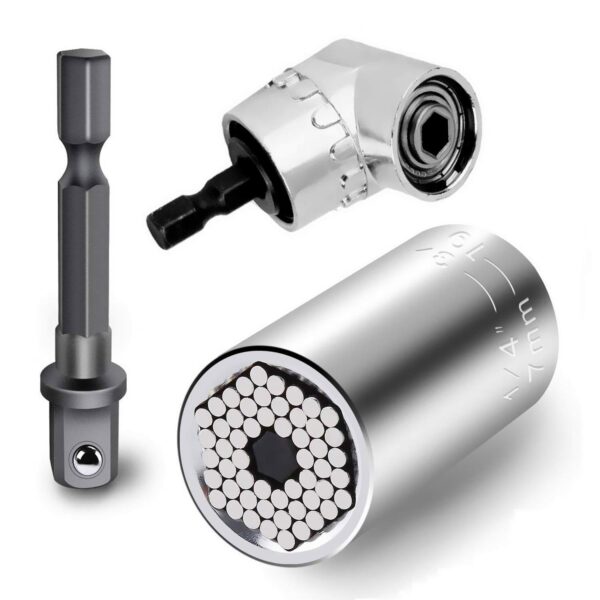 Multi Function 7mm 19mm Ratchet Universal Sockets