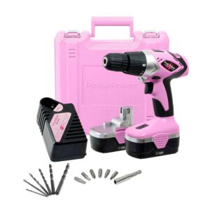 Pink Power Drill PP182 18V